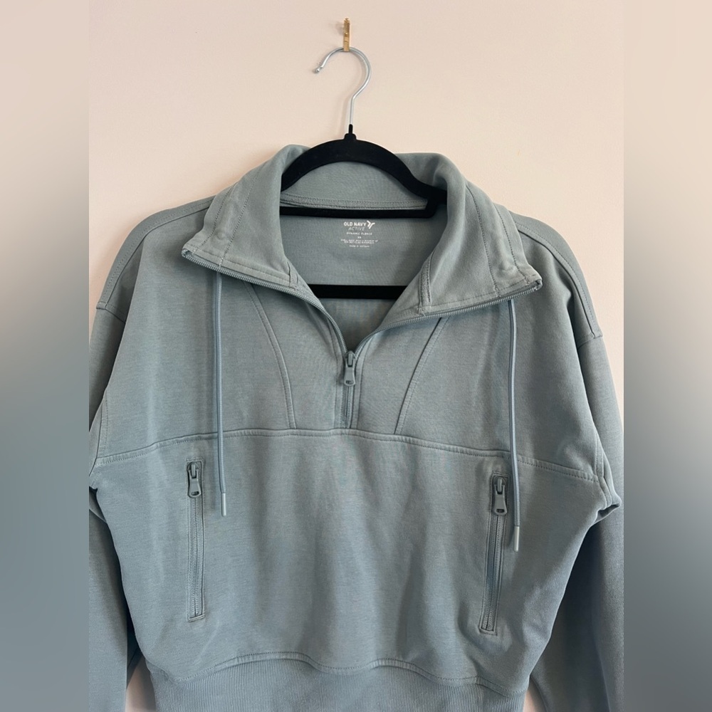 Half Zip Hoodie Sweatshirt - Picture 3 of 16